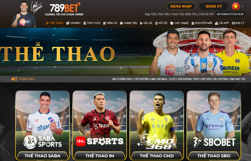 sảnh IM sports tại 789bet Agency